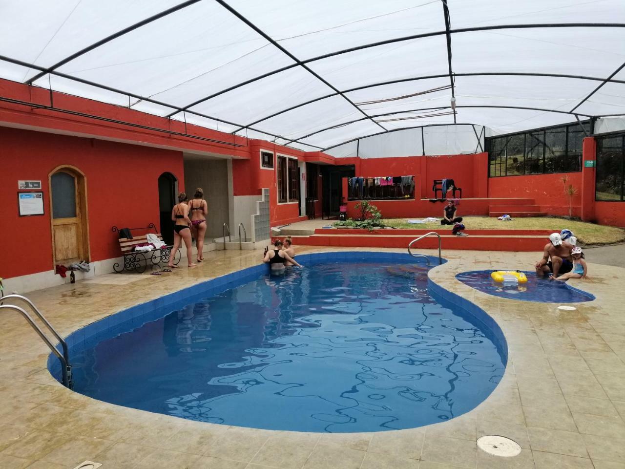 אמבאטו Hosteria El Tisaleno מראה חיצוני תמונה